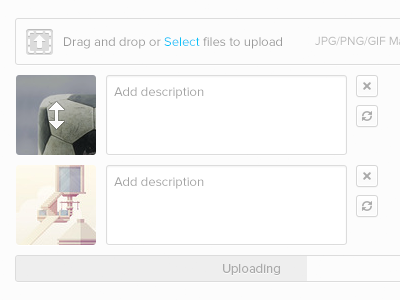 Upload button file image upload