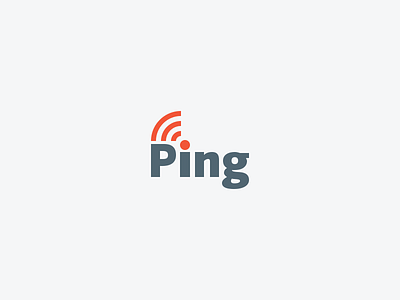 Ping logo minimal