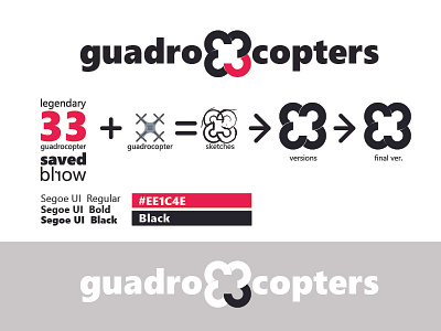 Logo for 33 guadrocopter