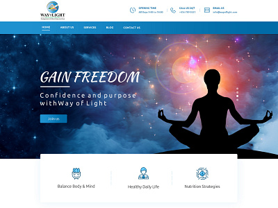 Mind Fullness Landing Page