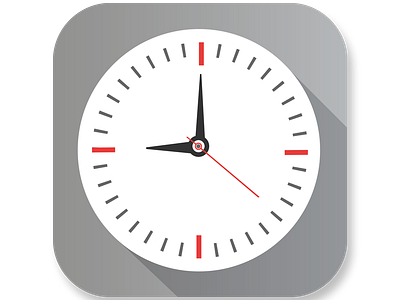 Clock icon app app icon apple clock icon ios ipad