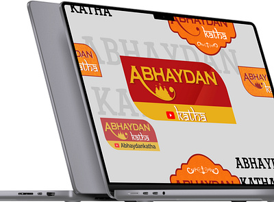 Abhaydan katha animation branding design form illustration logo vector