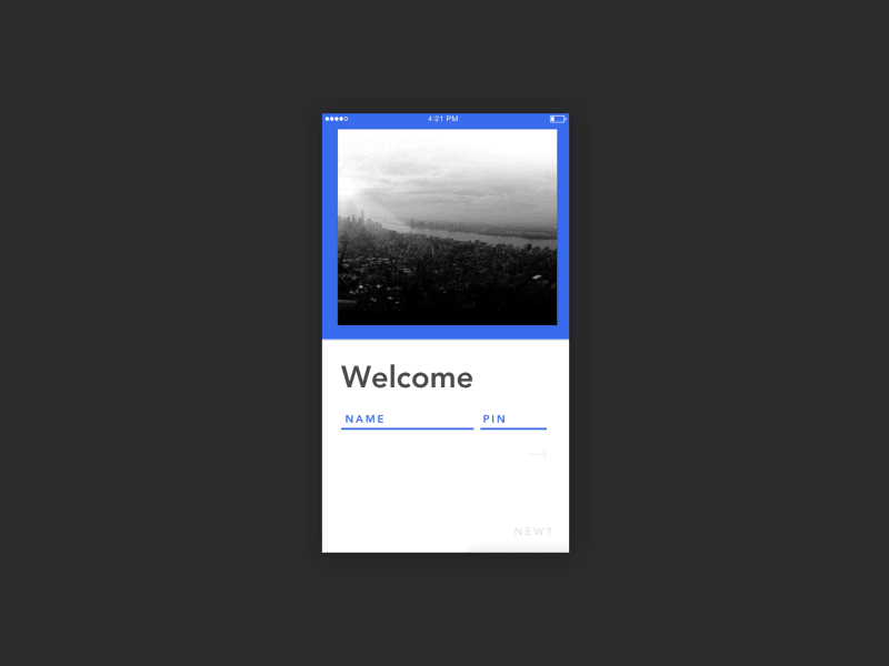 Some test stuff 001 after effects dailyui flinto ui ux