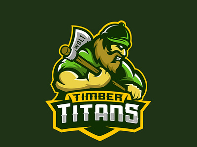 Timber Titans - Logo Design branding design graphic design illustration logo vector