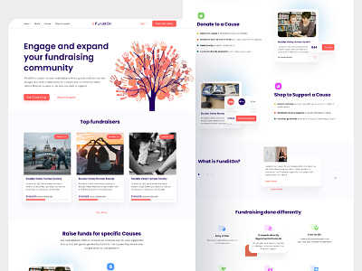 Donation fundraising landing page for teachers and parents charity donate donation donation website fundraising help home page landing page landing page design ui uiux web design web uiux website website design website interface