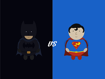 Batman Vs Superman animation batman characters illustration superman