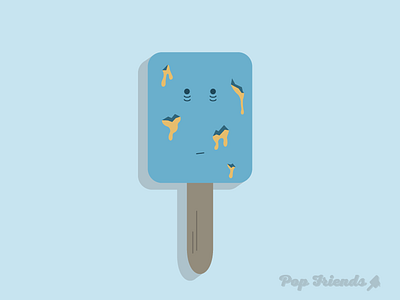 Pop Friends 010 illustration popsicle summer