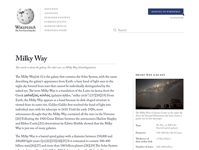 Wikipedia Redesign Concept concept redesign redesign concept website wikipedia