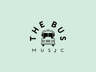 The Bus Music branding design graphic design icon illustration logo typography ui ux vector