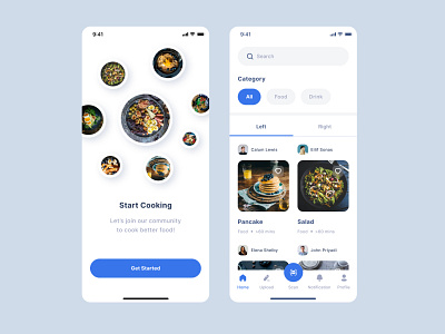 Food App design app design app ui modern ui new designs ui ui design ui ux ux design web app