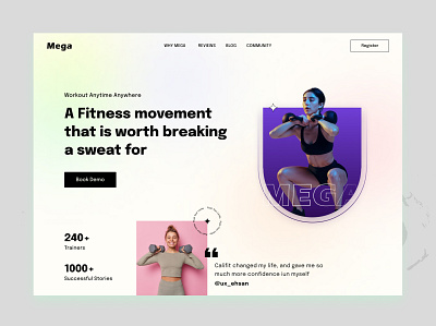 Fitness Web design app design app ui branding design ecommerce app designs graphic design ui