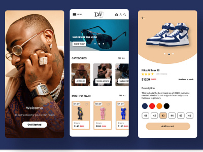 E-Commerce App app beautiful clothing creative design ecommerce ui ux