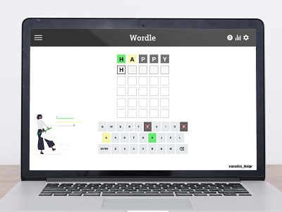 Wordle UI/UX remake