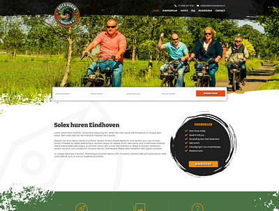 Solex Huren Eindhoven ontwerp bootstrap 5 design webdesign website