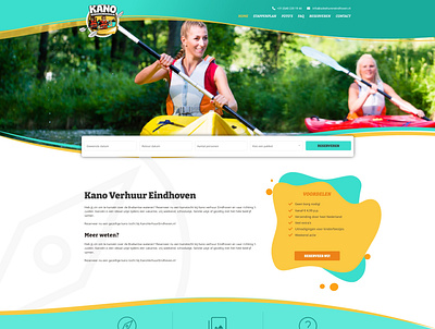 Kano Verhuur Eindhoven website ontwerp bootstrap 5 design webdesign website