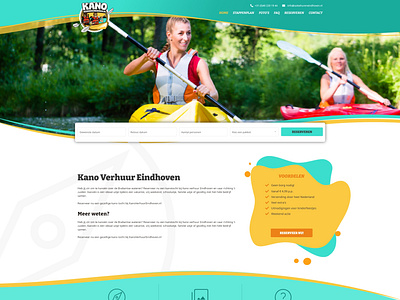 Kano Verhuur Eindhoven website ontwerp