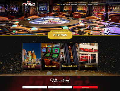 Webdesign Casino Tripple Seven bootstrap 5 design ui webdesign website