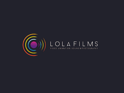 LOLA FILMS animation brand branding design film film director film production filmmaker logo logo design logo mark mark mexico sound video video production videos