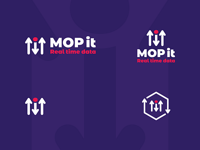 MOP it arrow arrows brand branding cloud cloud server data data visualization database design download logo logo design mark mexico monogram typography upload