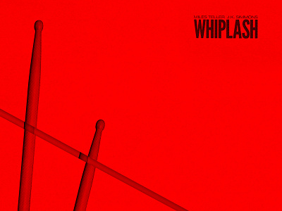 Whiplash 🥁 design drum drummer drums fight film film festival film poster film poster design films jazz jazzy mexico movie movie poster movies music school student teacher whiplash