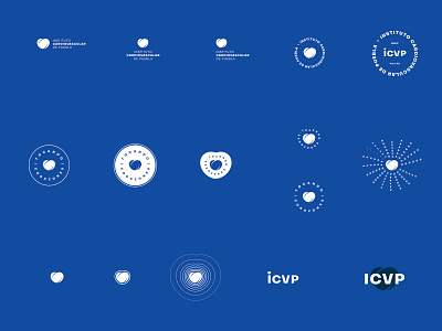 ICVP 💙 brand branding cardio cardiology design health health care healthcare healthy heart logo logo design logo mark mark mexico typography