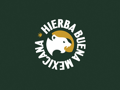 Hierba Buena Mexicana // Mexican Herb aztec aztecs brand branding cannabis cbd design folktale legend logo logo design mark mayan mexican mexicano mexico myth mythical natural