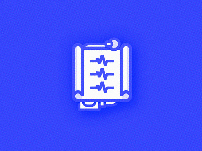 ICVP (Instituto Cardiovascular de Puebla) blue cardio halftone halftones health icon icons pattern