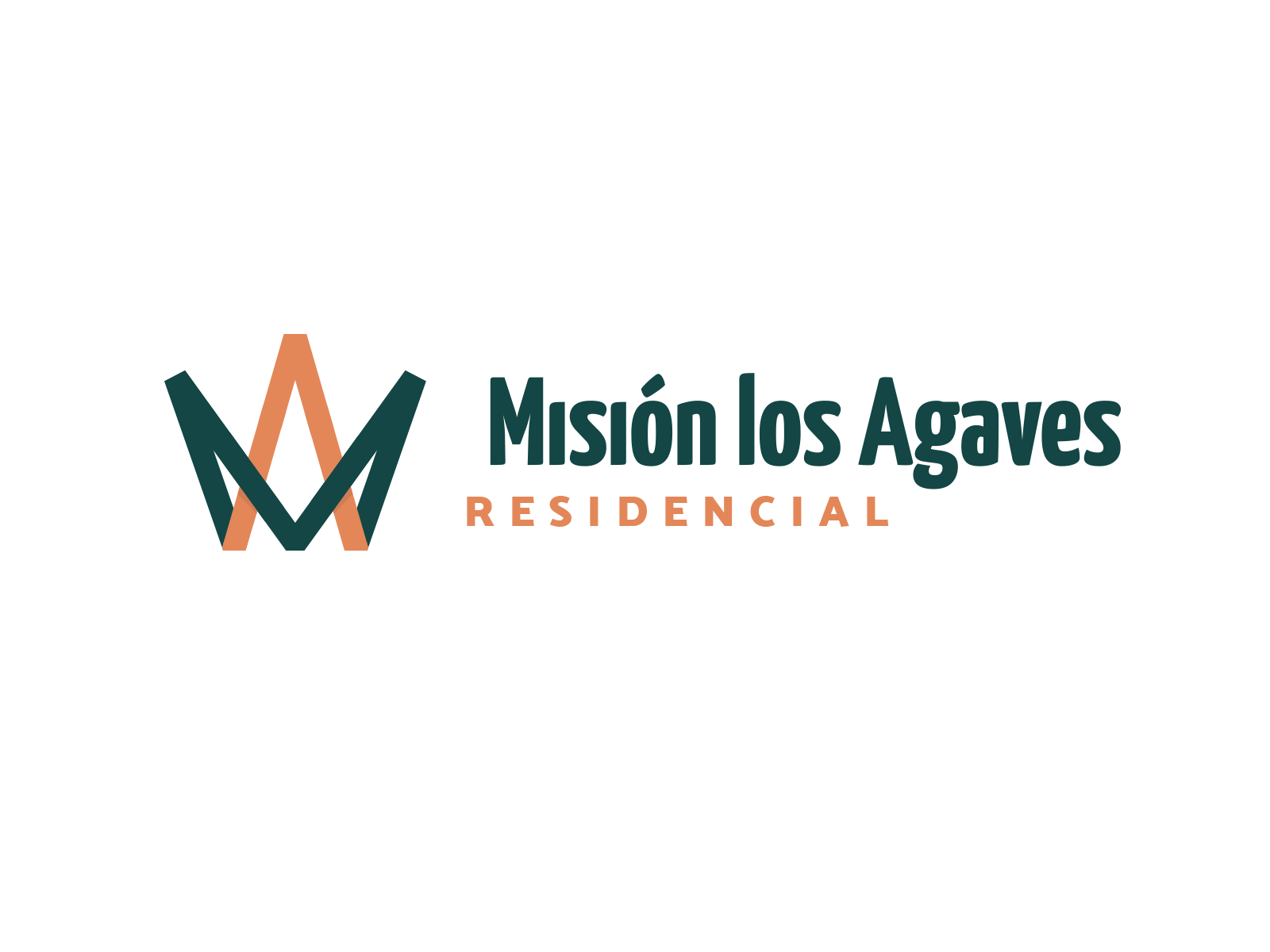 Mision los Agaves agave agaves brand branding design folklore logo logo design mark mexican mexico monogram monogram design monogram letter mark monogram logo monograms typography