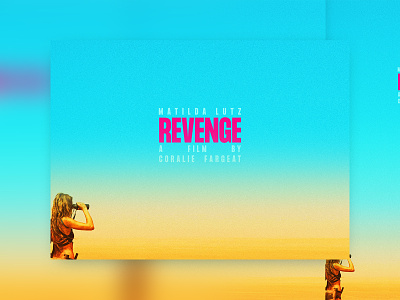 Revenge / Poster design art direction art director film film poster film posters key art movie movie poster poster design revenge