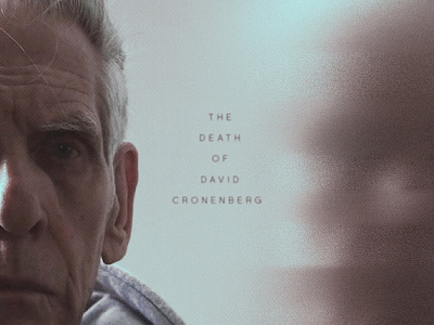 The Death of David Cronenberg body horror canada cronenberg david cronenberg movie movie poster movie posters toronto