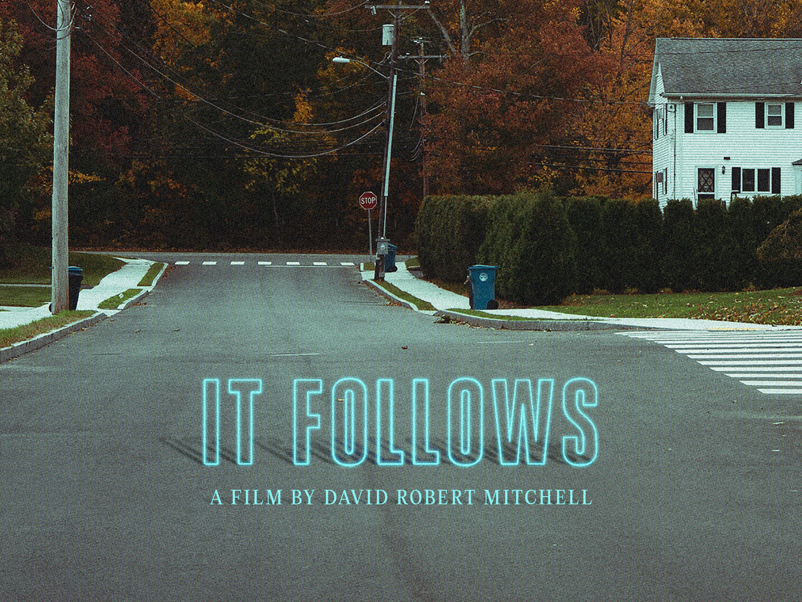 Poster design series for ‘It Follows’ halloween horror horror movie it follows movie movie poster movie posters poster poster design posters scary typography