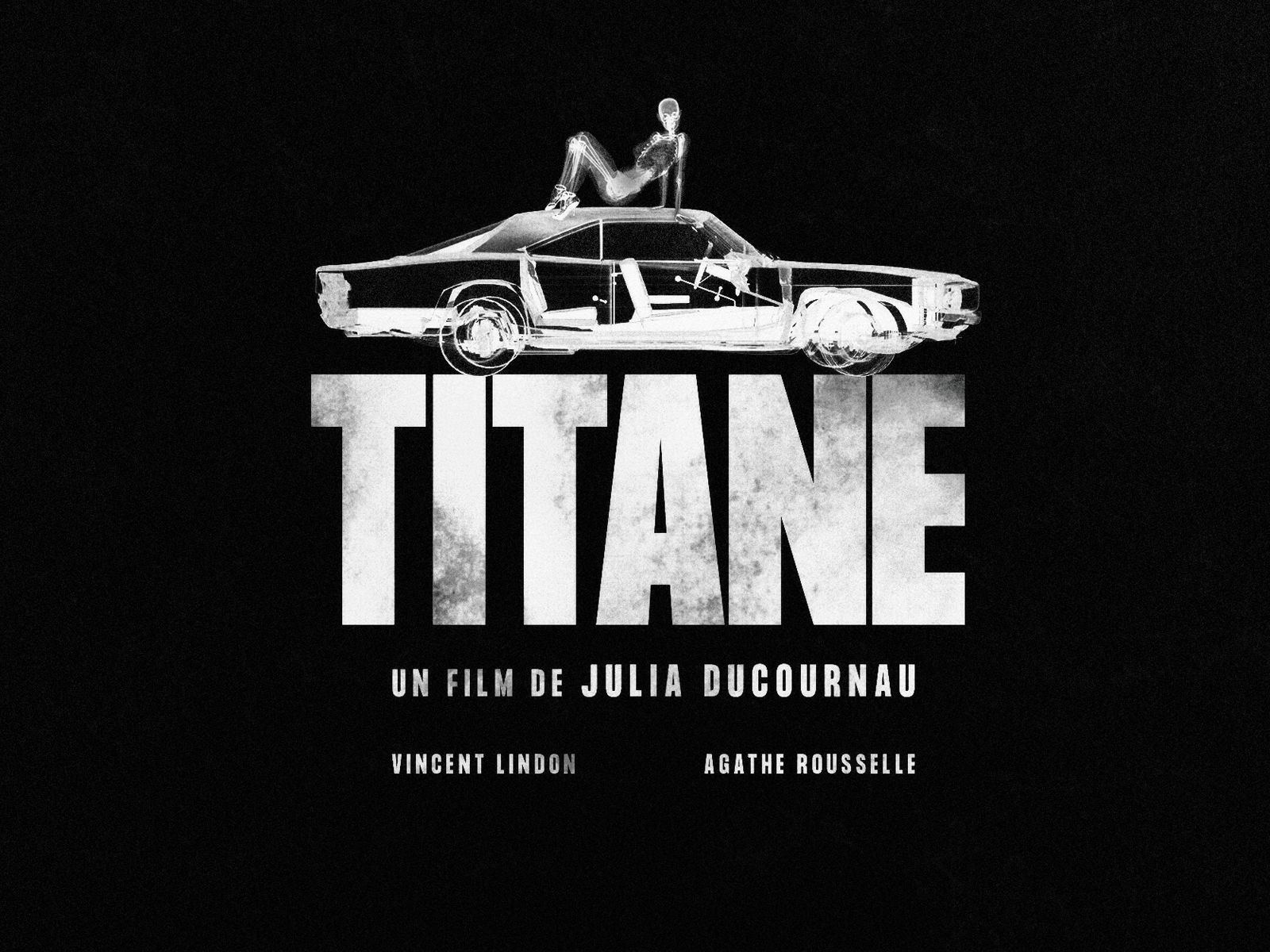 Julia Ducournau's Titane car cars france french french movie french movies movie movie poster movie posters p poster design titane