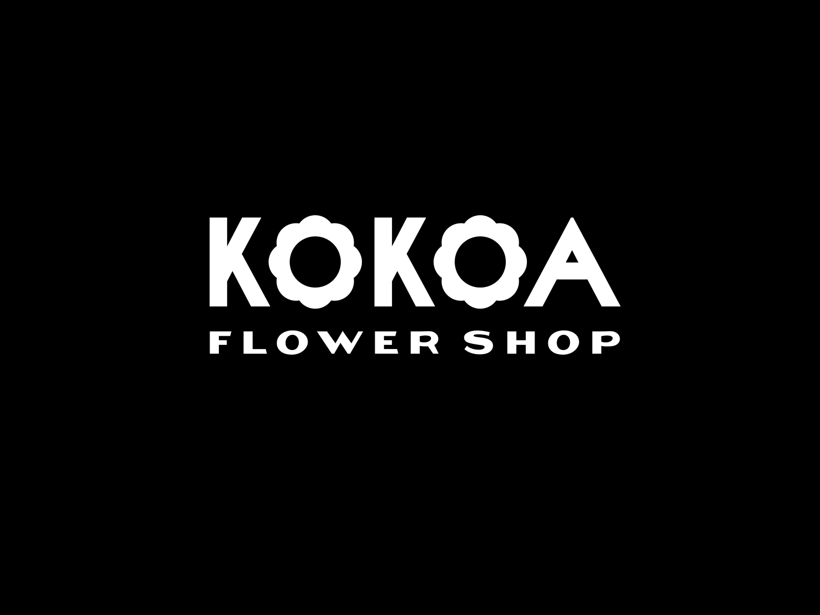 KOKOA: Flower Shop animation brand branding cute flower flower shop flowers logo mexico