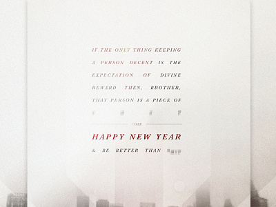 Happy New Year 2017 cohle greetings happynewyear newyear quote quotes truedetective