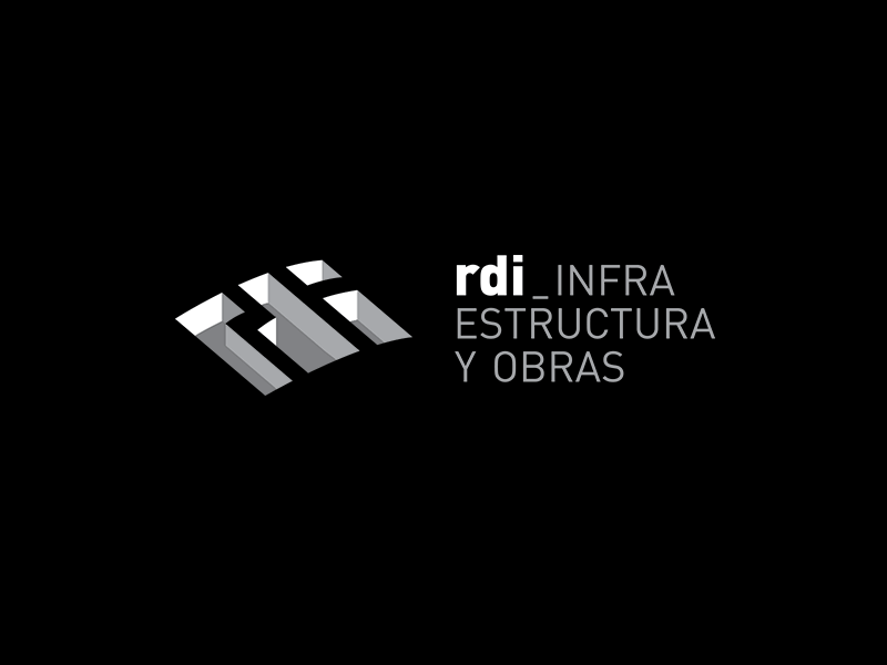 RDI: Infrastructure & Construction architecture brand branding construction construction company construction logo construction worker design houses infrastructure letters logo mark mexico monogram monogram design monogram logo topography typography vector