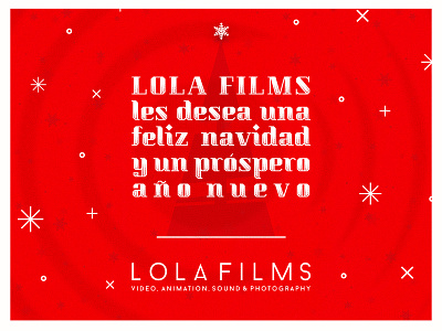 LOLA Films X-mas Card