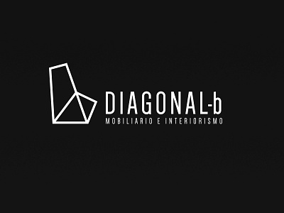 Diagonal - b architecture brand branding design furniture interior architecture interior design lines logo mexico mexico city minimalism minimalist