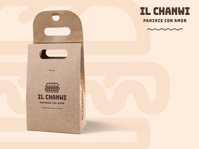 Il Chanwi (aka. the sandwich) brand branding color design food food drink food and drink illustration logo mexico pack packaging restaurant sandwich thinkgreen typography