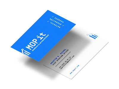 MOP it brand branding business cards business cards design cards color design graph logo mark mexico software stationary design typography