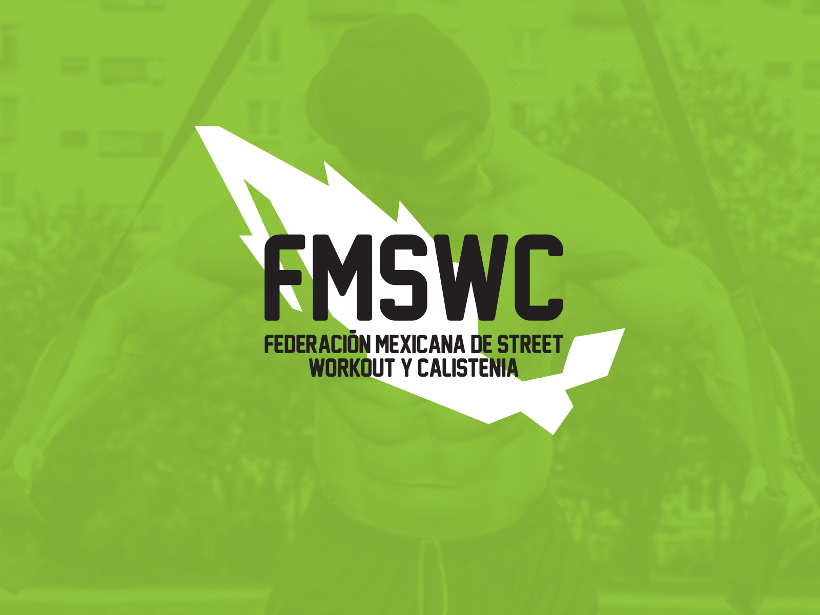 FMSWC badge brand branding calisthenics color design excercise fit fitness fitness center flag gym logo map maps mark mexico strength typography weights