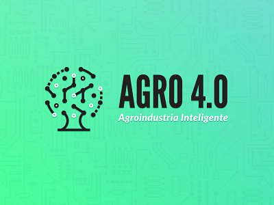 Agriculture 4.0 brand branding design ecology logo logo design logo mark mark mexico sustainability sustainable think green typography