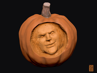 pumpkin witch halloween pumpkin witch zbrush