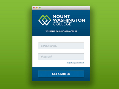 Go to college button clean college education flat form design login online school ui university user interface