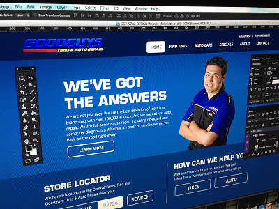 Goodguys Tire Website auto design goodguys redesign responsive tire web website