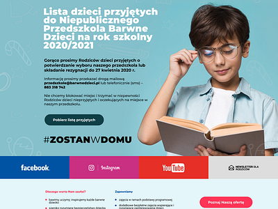 Barwnedzieci.pl branding clean design logo maxweb ui ux web website www