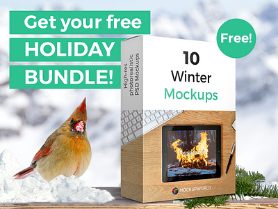 Free 10 Season Mockups Bundle