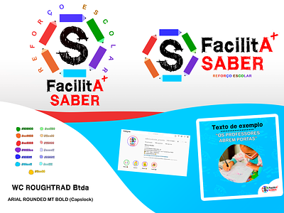 Logo Design, Branding | Facilita Saber - School Reinforcement