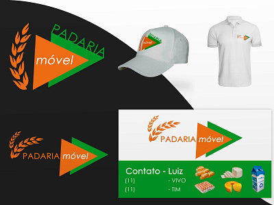 Logo Design and Business Card | Padaria Móvel - Delivery