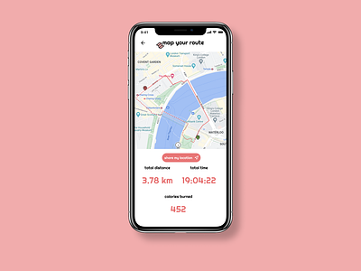 Daily UI - Day 020 - Location Tracking