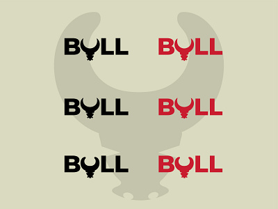 Bull branding bull bull concept bull head bull head logo bull ideas bull logo design graphic design illustration lettermark logo typography vector